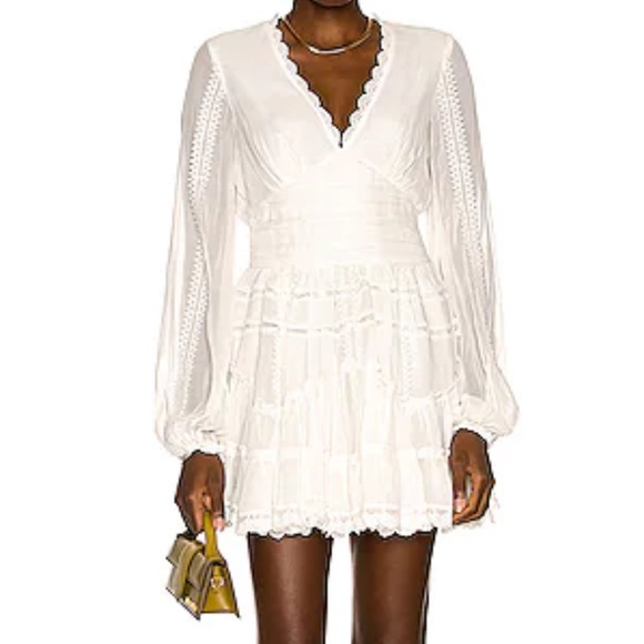 Rococo Sand Dresses & Skirts - Rococo Sand white mini dress XS